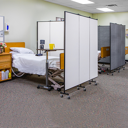 Freestanding Patient Medical Privacy Screen | Screenflex