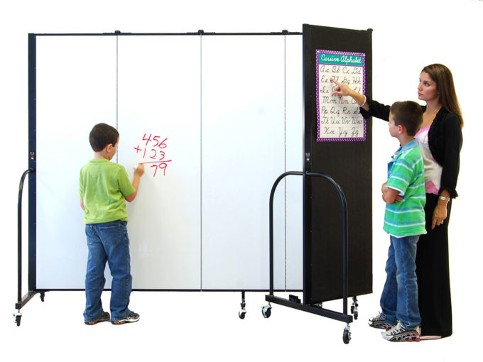 Screenflex CRD1 - Screenflex Acrylic Clear Dividers – SchoolOutlet