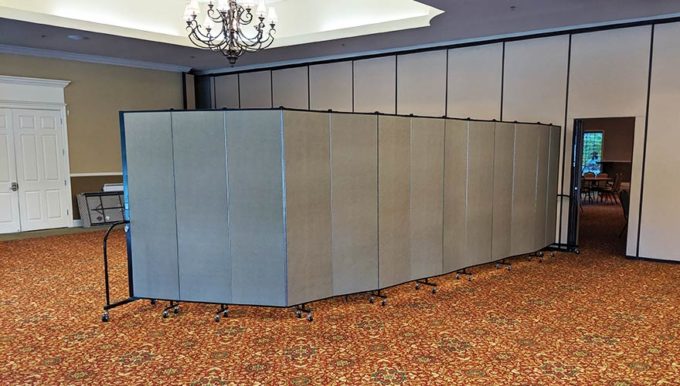 Ballroom Divider Accentuates Event Space   Screenflex Portable Room