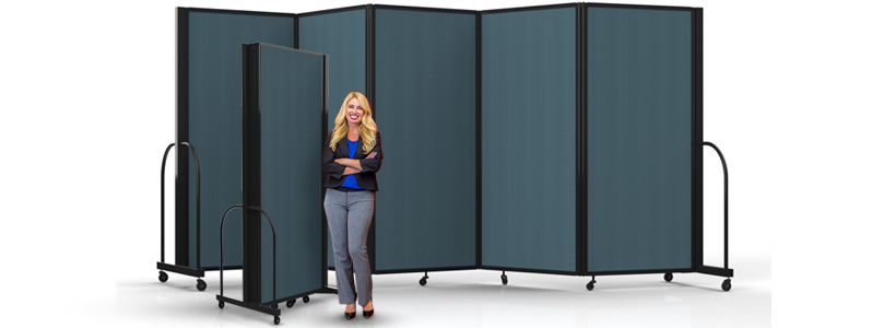 Full Motion Room Divider-Ships Next Business Day